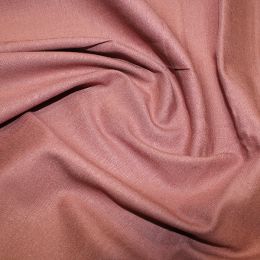 Stretch Linen & Viscose Fabric | Rose