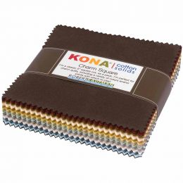 Charm Pack | Kona Solid Neutrals (85 Piece Bundle)