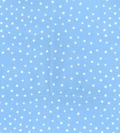 Organic Cotton Fabric Print | Spots Blue