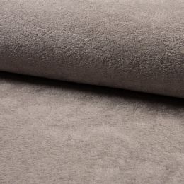 Bamboo Towelling Fabric | Taupe