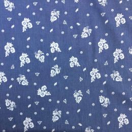 Long Island Printed Denim | Floral Bunch