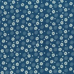 Long Island Printed Denim Fabric