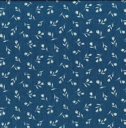 Long Island Printed Denim Fabric