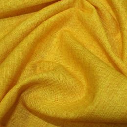 John Louden Linen Texture Fabric | Sunshine