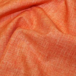 John Louden Linen Texture Fabric | Orange