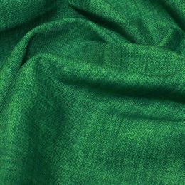 John Louden Linen Texture Fabric | Pine