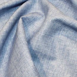 John Louden Linen Texture Fabric | Chambray