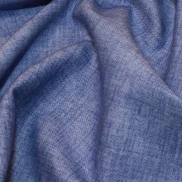 John Louden Linen Texture Fabric | Denim