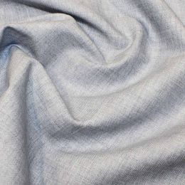 John Louden Linen Texture Fabric | Silver