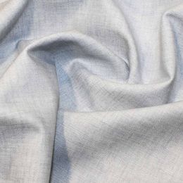 John Louden Linen Texture Fabric | Light Grey