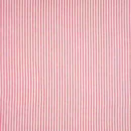 Seersucker Fabric | Stripe Red