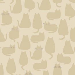 Whiskers & Dash Fabric | Whiskers Maple