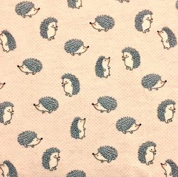 American Touch Flannel | Hedgehog Cutie Blush