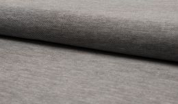 Linen & Cotton Twill Weave Fabric | Plain Black