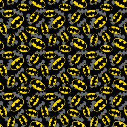 Licensed Cotton Fabric | Batman Logo