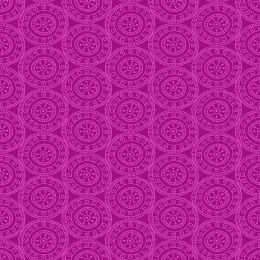 Henna Fabric | Medallion Pink