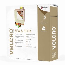 VELCRO® Brand - Sew & Stick | 20mm, White