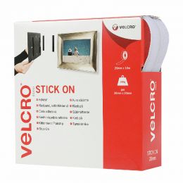 VELCRO® Brand - Stick On | 20mm, White
