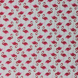 Luxury Sweatshirt Fabric | Flamingo Grey