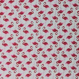 Luxury Sweatshirt Fabric | Flamingo Grey