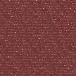 Corner Of The Woods Fabric | Alphabet Red