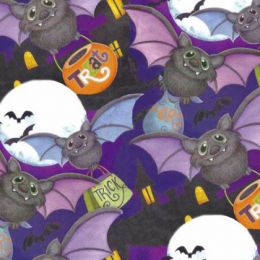Halloween Fun Fabric | Bats