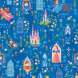 Little Brier Rose Fabric | Fairytales Midnight