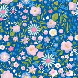 Little Brier Rose Fabric | Secret Garden Midnight