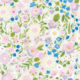 Little Brier Rose Fabric | Secret Garden Parchment