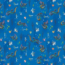 Little Brier Rose Fabric | Dragons Midnight