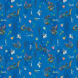 Little Brier Rose Fabric | Dragons Midnight