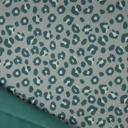 Soft Shell Fleece Fabric | Panther Dusty Green
