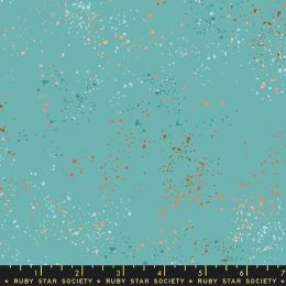 Moda Extra Wide Fabric - Speckled | Turquoise