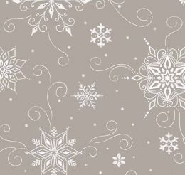 Riley Blake Designs Extra Wide Fabric | Snowed In Grey
