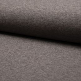 Heavy Scuba Crepe Fabric | Melange Grey