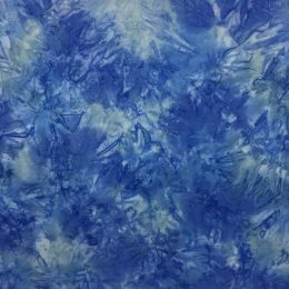 Stitch It Spring 22 Batik Fabric | Ice Blue
