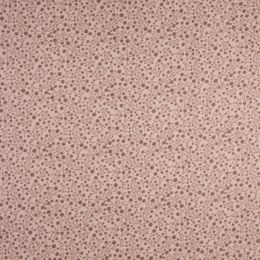 Organic Cotton Fabric | Small Sprig Old Rose