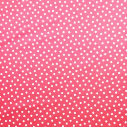 PU Printed Raincoat Fabric | Spots Pink