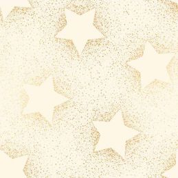 Stitch It, Festive Sparkle Fabric | Dusty Star Off White