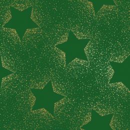 Stitch It, Festive Sparkle Fabric | Dusty Star Green