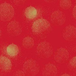 Stitch It, Festive Sparkle Fabric | Dusty Bauble Red