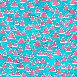 Good Vibes Fabric | Triangles