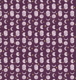 Moonlight Fabric | Lunar Cycle - Metallic