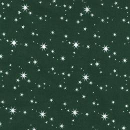 Christmas Fun Fabric | Stars Green