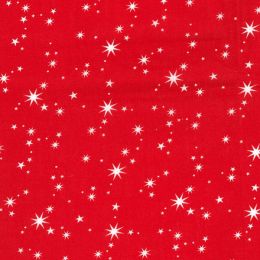 Christmas Fun Fabric | Stars Red