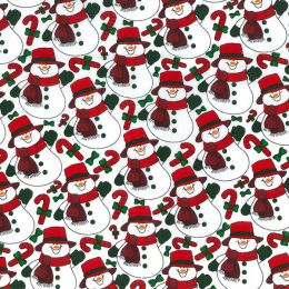 Christmas Fun Fabric | Jolly Snowmen