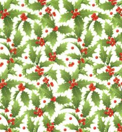Christmas Fun Fabric | Holly