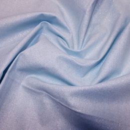 Glitter Cotton Fabric | Shimmer Blue