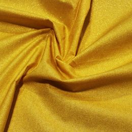 Glitter Cotton Fabric | Shimmer Gold