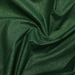 Glitter Cotton Fabric | Shimmer Green